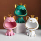 Fortune Crown Big Mouth Cat Eingang Schlüsselablage Dekoratives Ornament, Licht Luxus Einweihungsgeschenk Skulptur