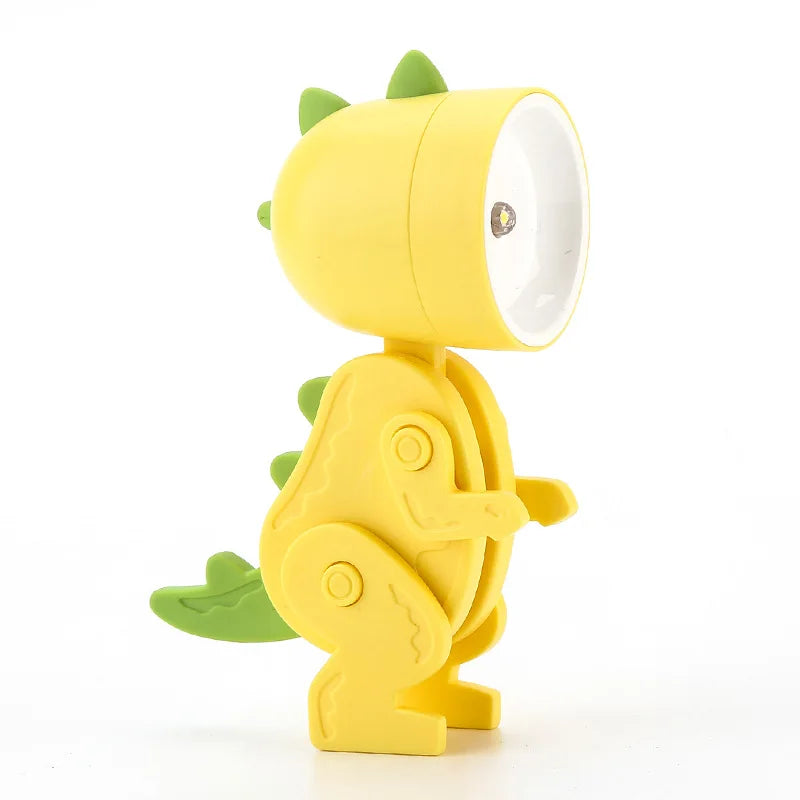 Frendorf | GlowBuddy Niedliche LED Nachtlampe | Mini Haustier Design | Hund, Reh & Dinosaurier | Klapp-Tischlampe für Kinderzimmer