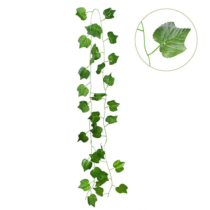 Frendorf | 180cm Künstliche Wisteria Girlande – Fake Ivy Ranke für Hochzeitsbogen, Raum, Garten, Baby Shower & Florale Dekorationen