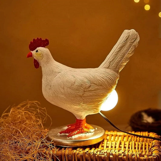 Bauernhaus Huhn Tischlampe