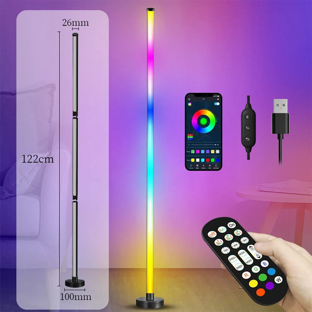 Smart RGB LED Stehlampe