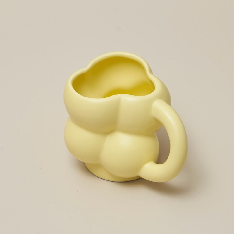 GELBE FARBE TASSE