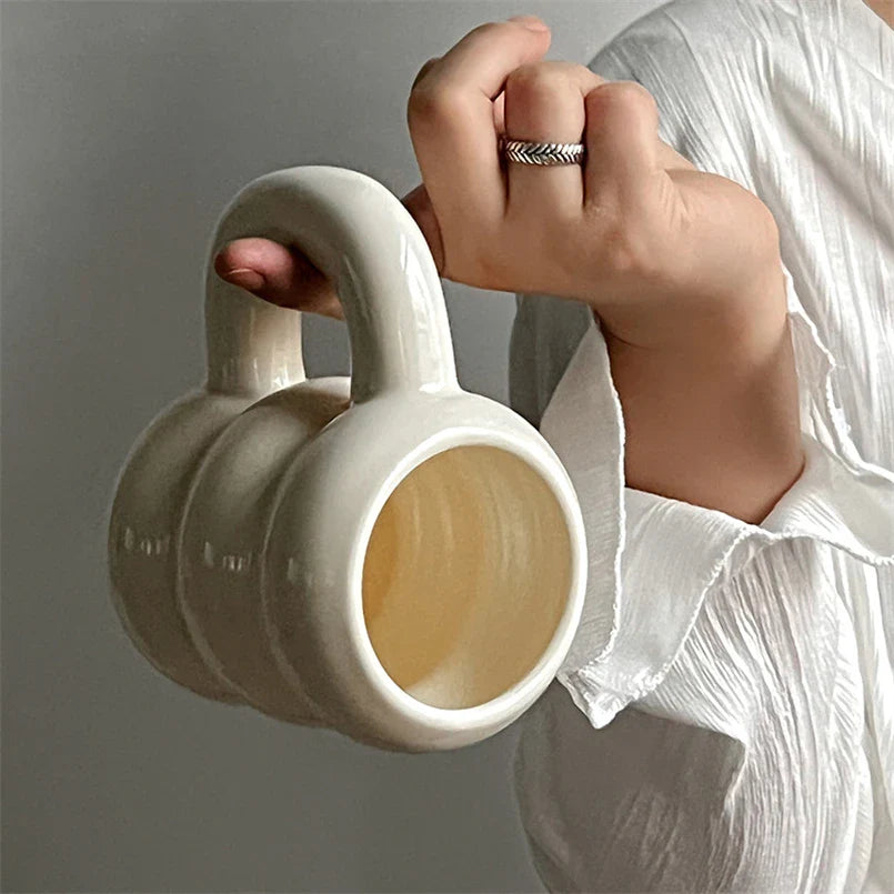 Prägung Donut Keramikbecher