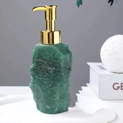 Frendorf | LuxeGem | Edelstein-Seifenspender | Eleganz für Ihr Badezimmer