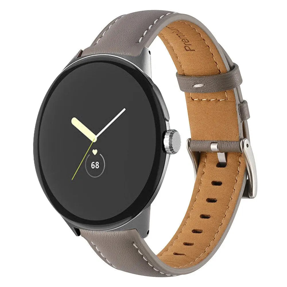 Frendorf | Echtes Premium-Lederarmband für Pixel Watch | Pixel Watch 2