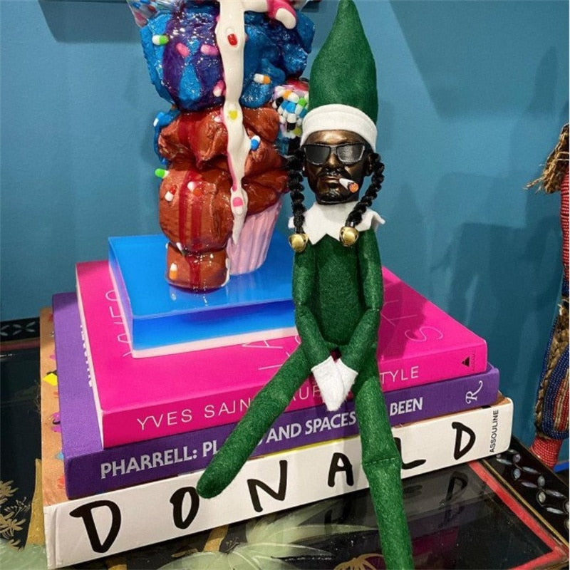 Kreative Snoop On A Stoop Weihnachtselfenpuppe Spy On A Bent Weihnachtsdekorationen Home Latex Ornamente Elfenpuppe Geschenkspielzeug
