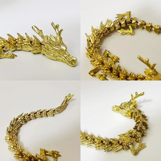 Frendorf | Mystic Scales 3D Messing Drache Wohnkultur