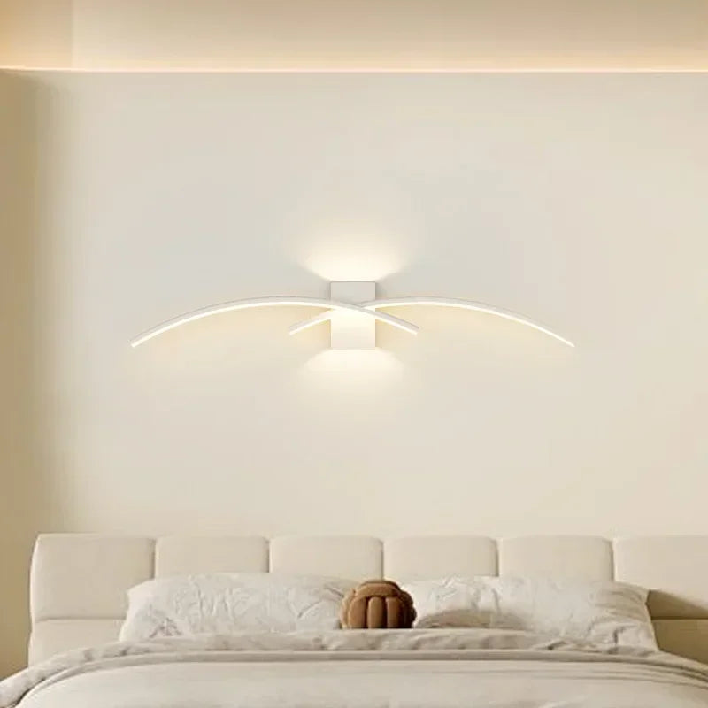 Frendorf | Moderne LED-Wandlampe – Dimmbar Up & Down Wandapplique für Schlafzimmer, Wohnzimmer und Innenräume