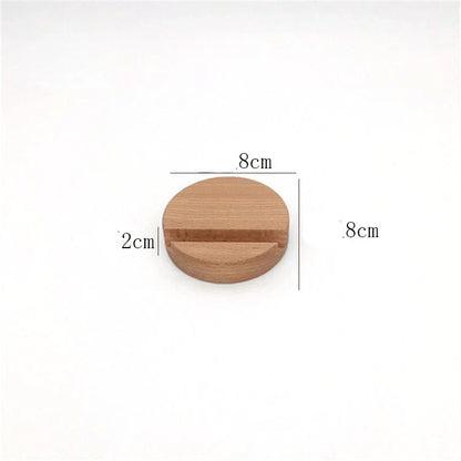 Frendorf | Universeller Tischständer aus massivem Holz für Mobiltelefone und Tablets - Wohnaccessoires