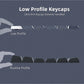 Slim-Profil Gaming-Keycaps