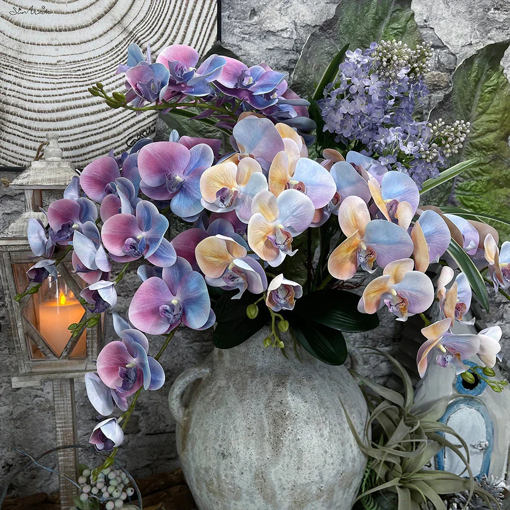 Frendorf | Künstliche bunte Orchideenblumen