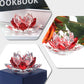 Kristall Lotus Blume Handwerk Glas Briefbeschwerer Hause Dekoration Ornamente Figuren Hause Hochzeit Party Decor Geschenke Souvenir