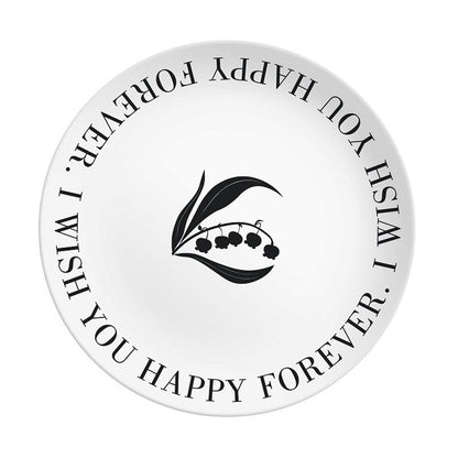 HAPPY FOREVER BAMBOO-PLATTE