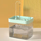 Frendorf | Ultra-leise Haustier-Wasserbrunnen mit intelligenter Filtration - 1,5 l Edelstahl