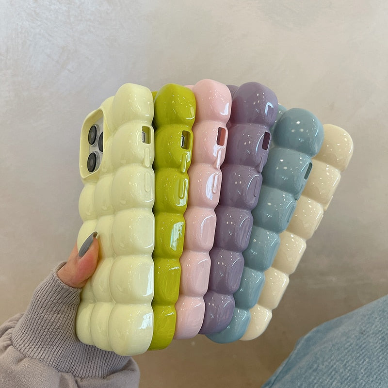 Süßes 3D Schokoladenblock iPhone Etui