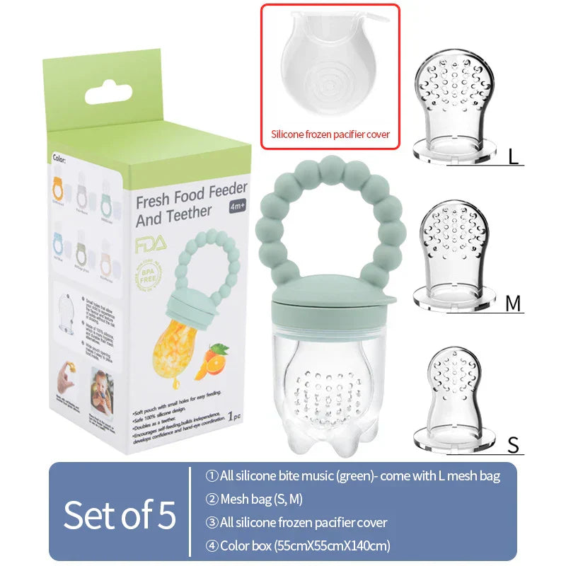 Frendorf | Frucht-Schnuller für Babys – Sicheres Kauen & Selbstständiges Essen lernen (1+1 GRATIS Aktion)