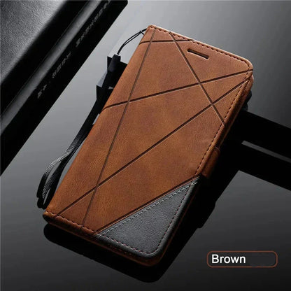 Frendorf | Flip Magnetisches Ledercover für Samsung Galaxy A Series