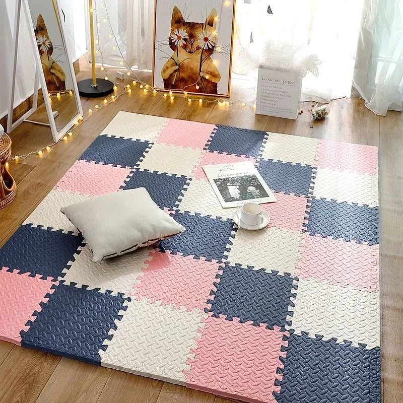 Frendorf | Baby-Spielmatte 12-teilig – Dick weich und schützend für sicheres Spielen zu Hause