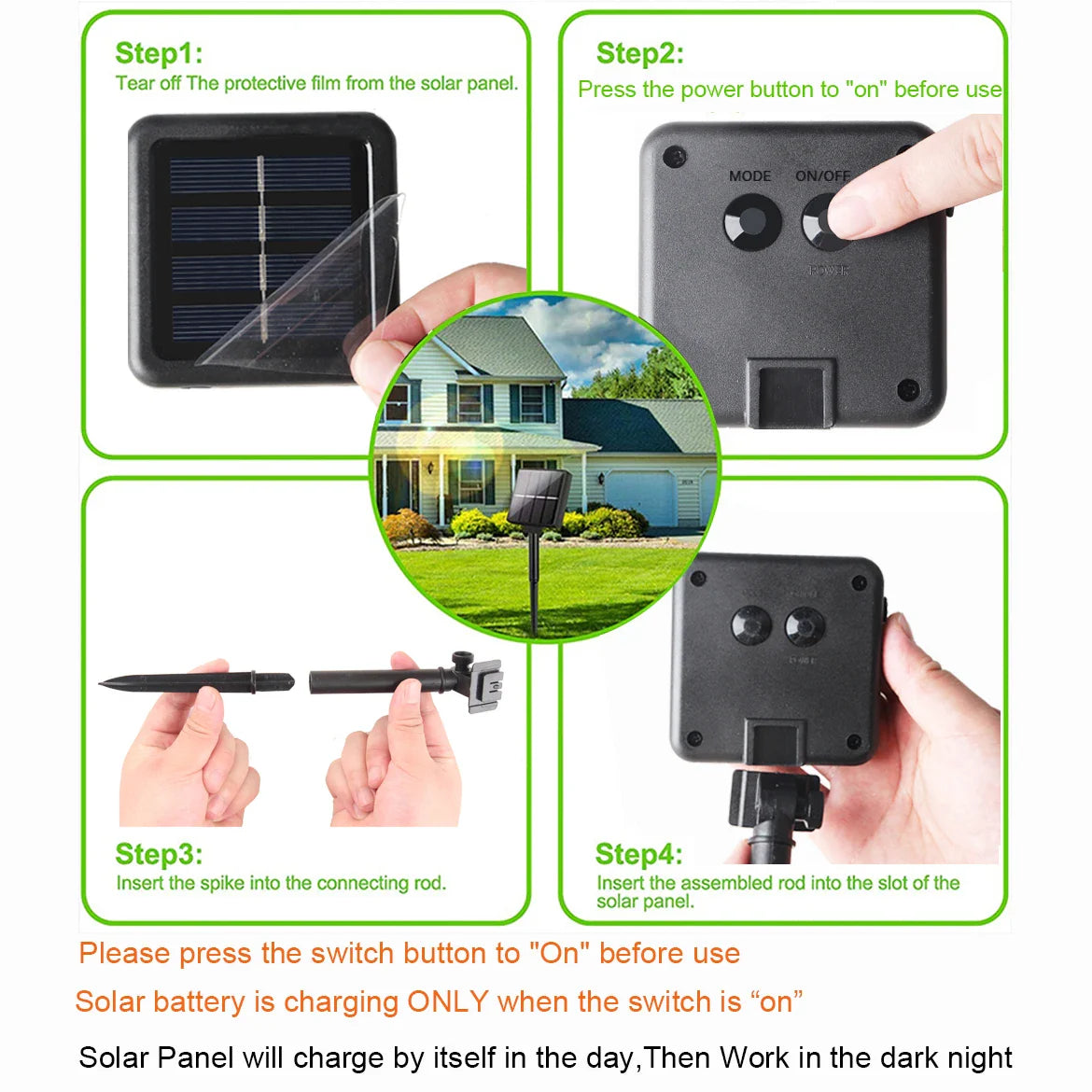 Frendorf | 11M Solar-Pilz-Lichterketten – LED-Feenlichter für den Außenbereich, Garten, Rasen, Camping und Partyddekoration