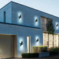 12W Wasserdichte LED-Wandleuchte: Innen/Außen Dekorative Wandleuchte für Garten, Balkon, Veranda