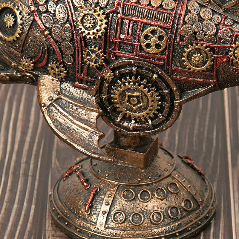 Frendorf | Steampunk Mechanische Blackfish Figurine