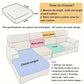 Dehnbare dicke Sofa-Bezüge