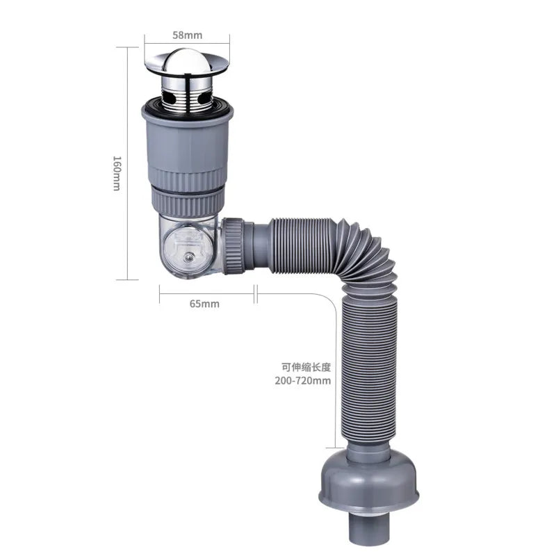 Frendorf | 360 Drain Easy Universal Overflow Abfluss Kit