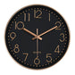 Moderne Minimalistische Nordische Wanduhr