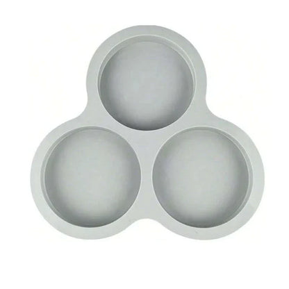 Frendorf | BakeFlex Silikon Backform | 3 Mulden | Antihaft & Hitzebeständig | Für Heißluftfritteuse & Backofen