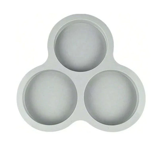 Frendorf | BakeFlex Silikon Backform | 3 Mulden | Antihaft & Hitzebeständig | Für Heißluftfritteuse & Backofen