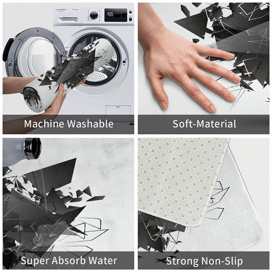 Frendorf | Bitte Geh Weg Waschbare Lustige Rutschfeste Fußmatte