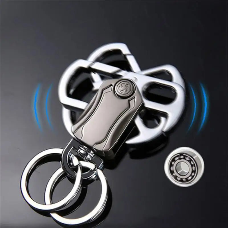 Multifunktionaler Metall Spinner Schlüsselanhänger