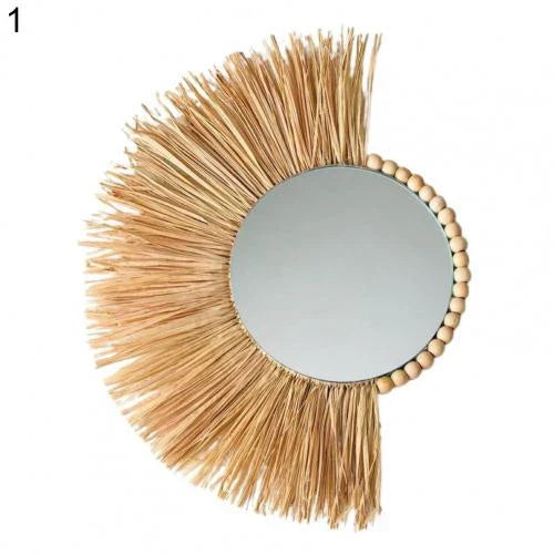 Frendorf | Boho Wanddekoration Raffia – Authentisch und Atmosphärisch