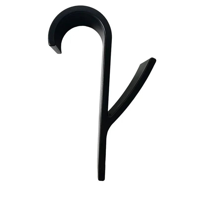 Vielseitige Küchen- & Badezimmerhaken Clips Stauraumregal - Weißer klarer Haken für Handtuchheizkörper, Kleidung, Schals, Haken und mehr