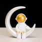 Harz-Astronaut-Figur Statue Raumfahrer Skulptur Pädagogisches Spielzeug Schreibtisch-Dekoration Astronaut-Modell Für Kinder Geschenk