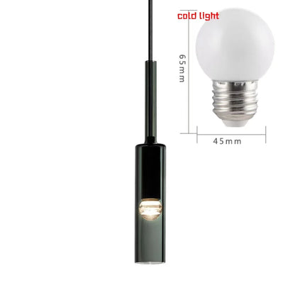Frendorf | Moderne Glasflaschenpendelleuchte – LED Hängeleuchte für Schlafzimmer, Küche, Bar, Esszimmer und Badezimmer – Stilvolle Deckenleuchte