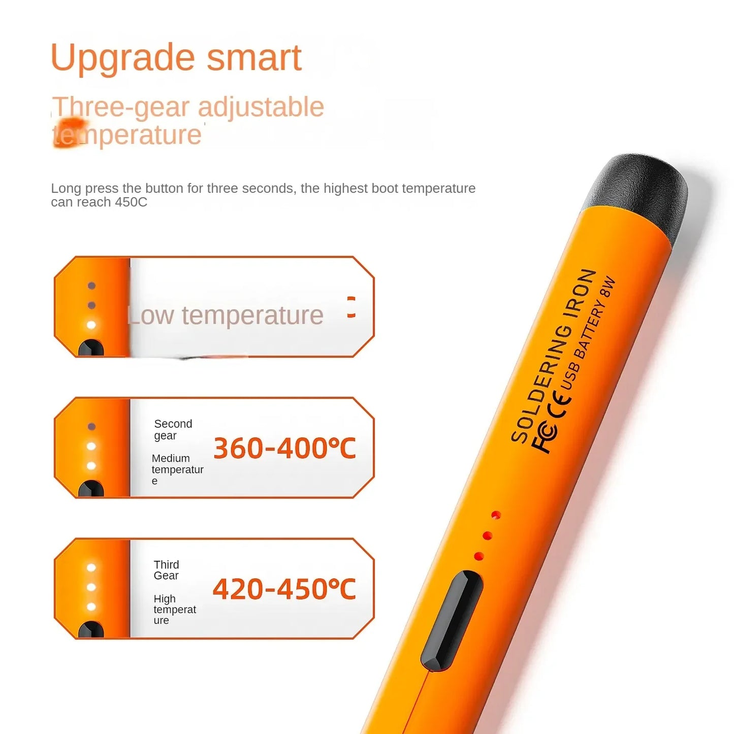 Portables USB Lötkolben DIY Eisen Kit