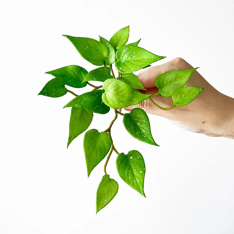 Frendorf | Künstliches Kupfermünzgras – Mini-Kunstpflanzenstrauß für Wohn-, Büro- und Gartendekoration