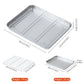 Frendorf | BakeMaster Stainless Steel Baking Set | Non-Stick & Easy Clean | Oven, BBQ & Grill Ready
