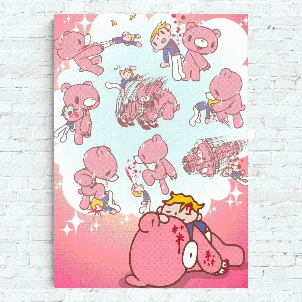 Cartoon G-gloomy Poster Zuhause Büro Wand Schlafzimmer Wohnzimmer Küche Dekoration Malerei