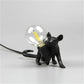 Moderne LED Tier Tischlampen: Harz Ratte, Katze und Eichhörnchen Nachtlichter