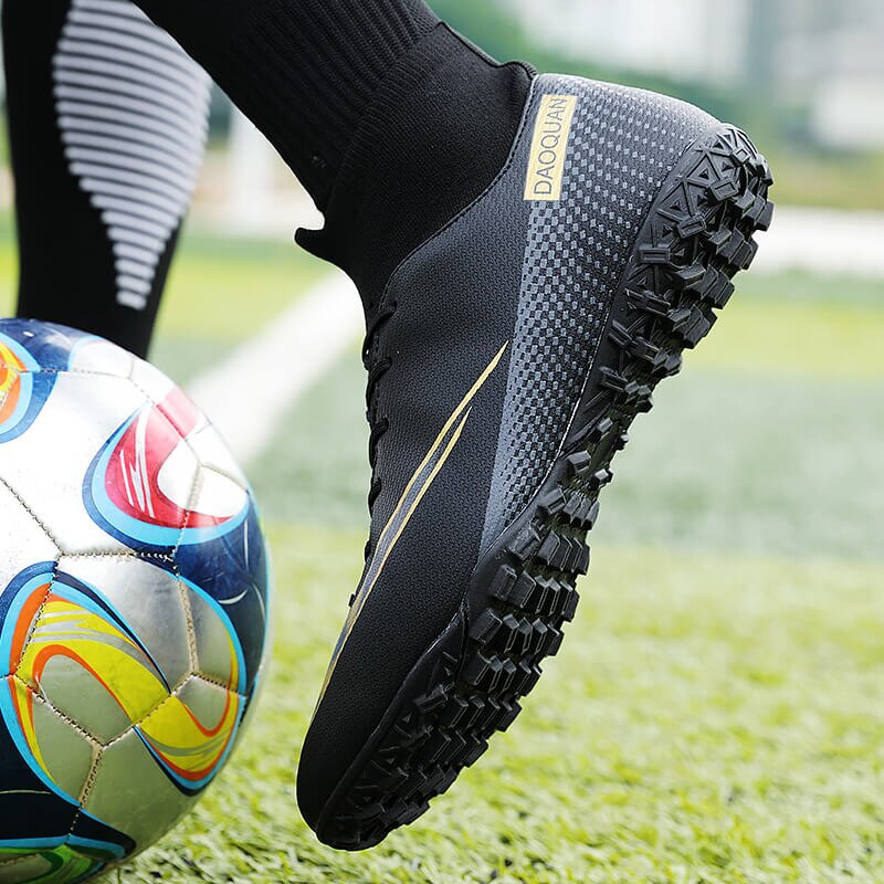 Frendorf | Turf Fußballschuhe Hohe Knöchel Futsal Männer Ag Tf Outdoor Atmungsaktive Fußball Stiefel Rutschfeste Trainer