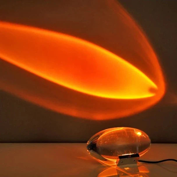 Kristall Sonnenuntergang Himmel Tischlampe