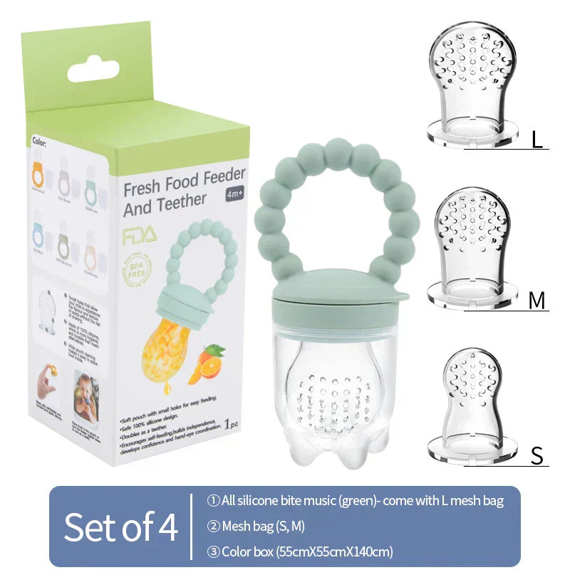 Frendorf | Frucht-Schnuller für Babys – Sicheres Kauen & Selbstständiges Essen lernen (1+1 GRATIS Aktion)