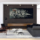 Lustiger Hund Singender Hip Hop Tier Poster Coole Musikband Leinwanddruck Malerei Nordische Wandkunst Bilder Wohnzimmer Hoom Dekor
