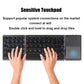 Frendorf | Neue Mini Superleichte Kompakte Drahtlose Faltbare Professionelle Tastatur Mit Touchpad Für Android IOS Windows