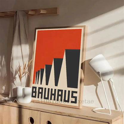 Frendorf | Bauhaus-Poster für ein elegantes Interieur in nordischer abstrakter Geometrie