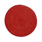 Placemats for Dining Table 1 PC,Heat-Resistant Placemats Stain Resistant Anti-Skid Washable PVC Woven Vinyl Tableware Mat,INS