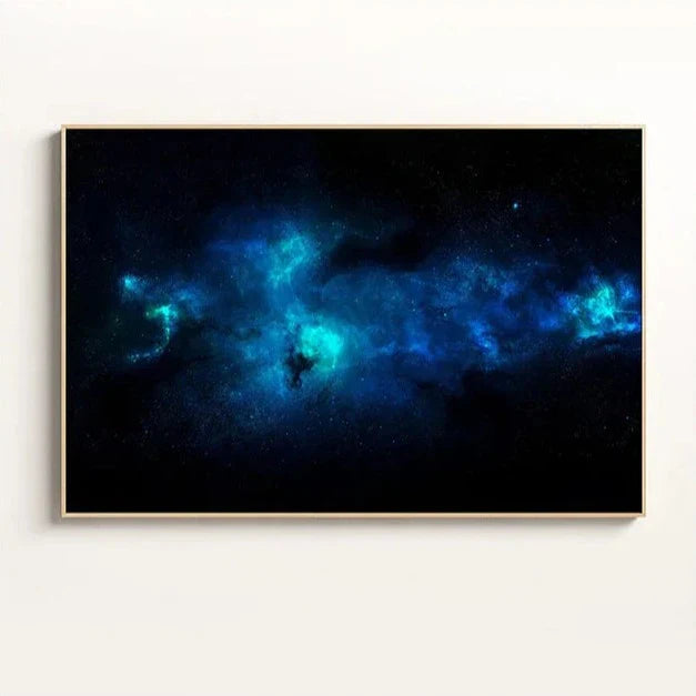 Frendorf | StarNova Nebula Leinwand | Moderne Wandkunst | Hochwertige Galaxie-Drucke | Dekoration für Zuhause
