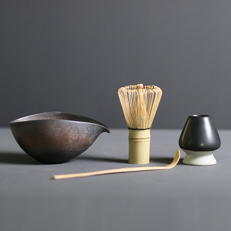 Frendorf | Delige Matcha Set | Hohe Qualität Bambus & Keramik
